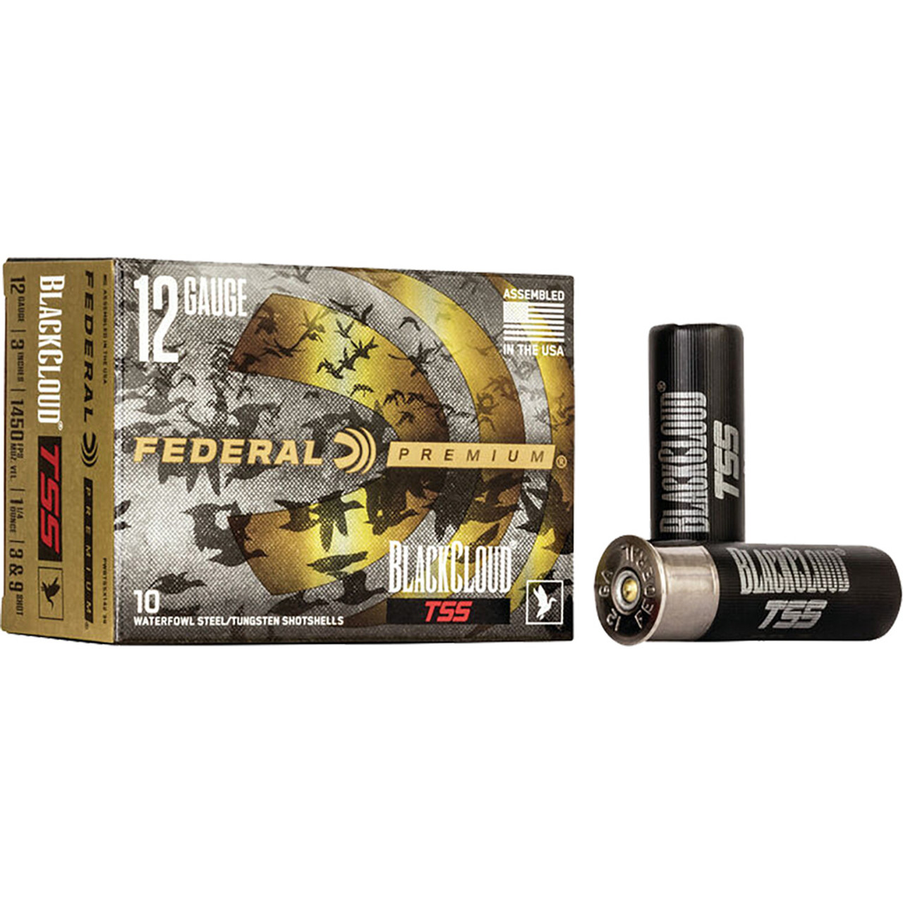 Federal Black Cloud TSS Load 12 Gauge 3 in. 1 1/4 oz. 3,9 Shot 10 rd.