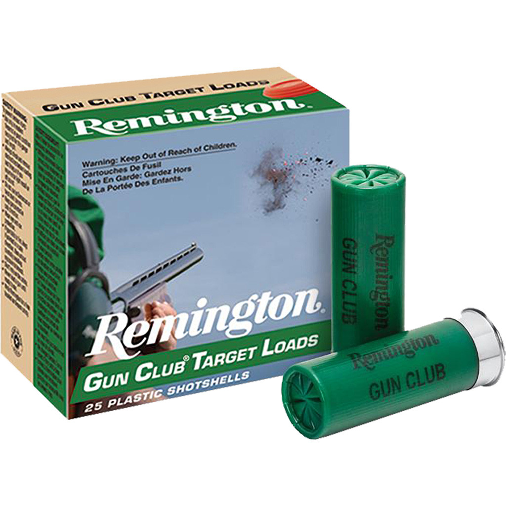 Remington Gun Club Target Loads 12 ga. 2.75 in. 3 Dr. 1 1/8 oz. 8 Shot 250 rd.