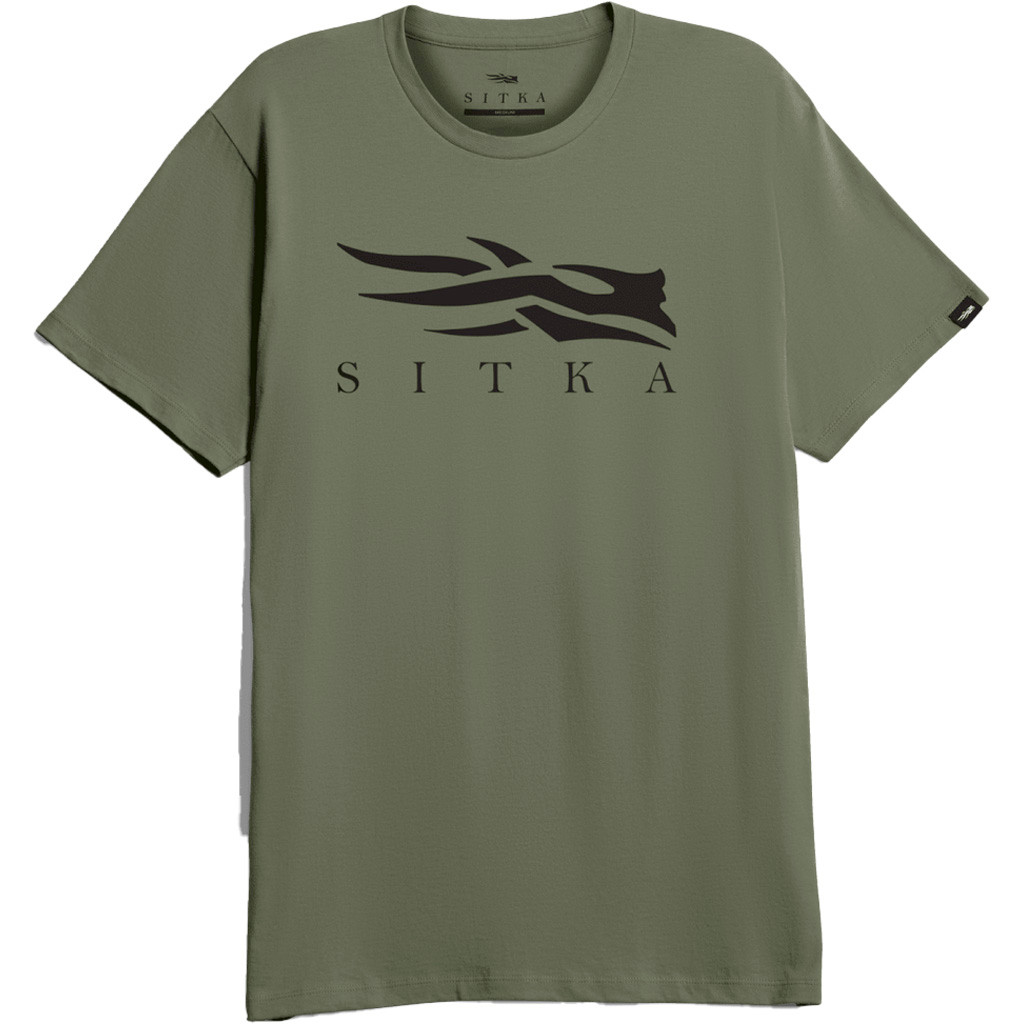 Sitka Icon Tee Shirt Olive Green