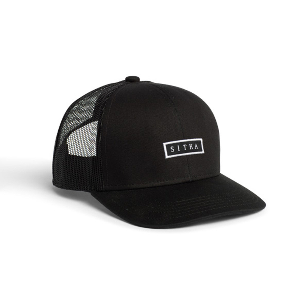 Sitka Foundation Mid Pro Trucker Black OSFA