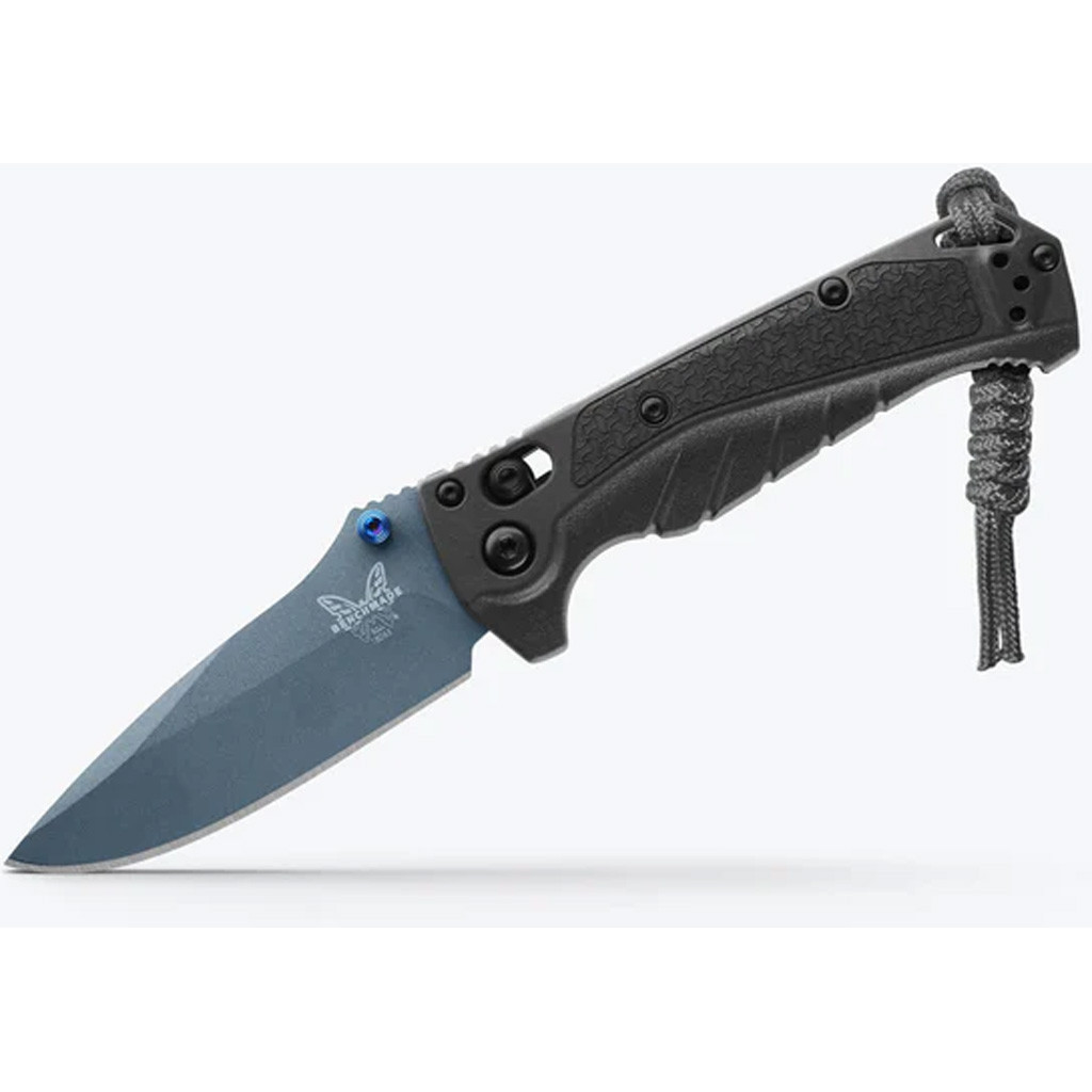 Benchmade Mini Aira Folding Knife Axis Drop Point Tempest Gray