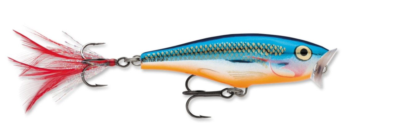 Rapala Skitter Pop SP 09 Silver/Blue