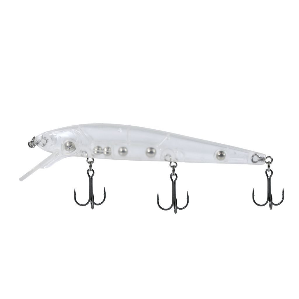 Fishlab Bio Minnow Jerkbait Shallow Diver Clear 1/2oz 4 1/2" Suspending