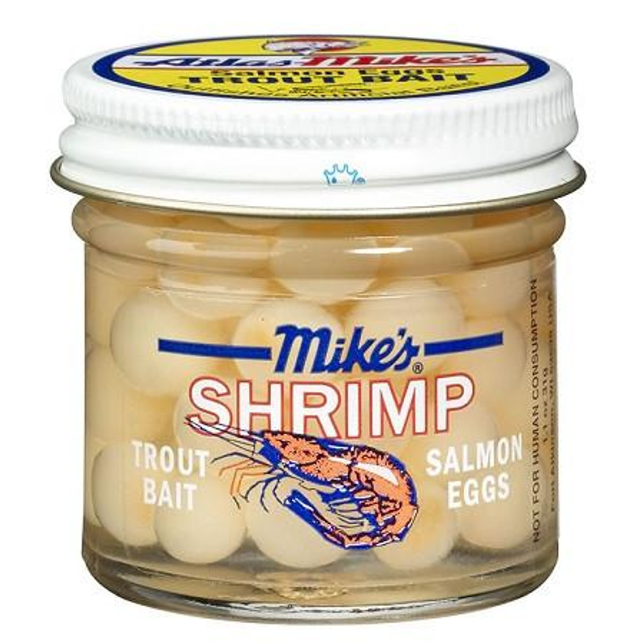 Mike's Shrimp Salmon Eggs White Trout Bait
