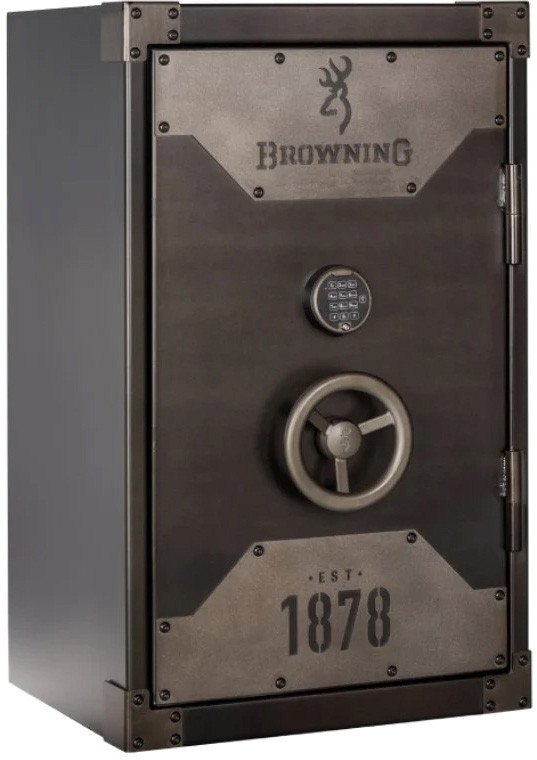 Browning 1878-13 Safe Metal Glaze, Cast Iron, E-Lock