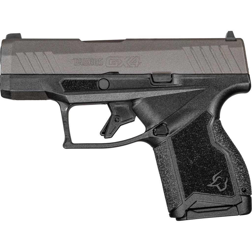 Taurus GX4 Pistol 9mm 3 in. Black/Tungsten 11 rd.
