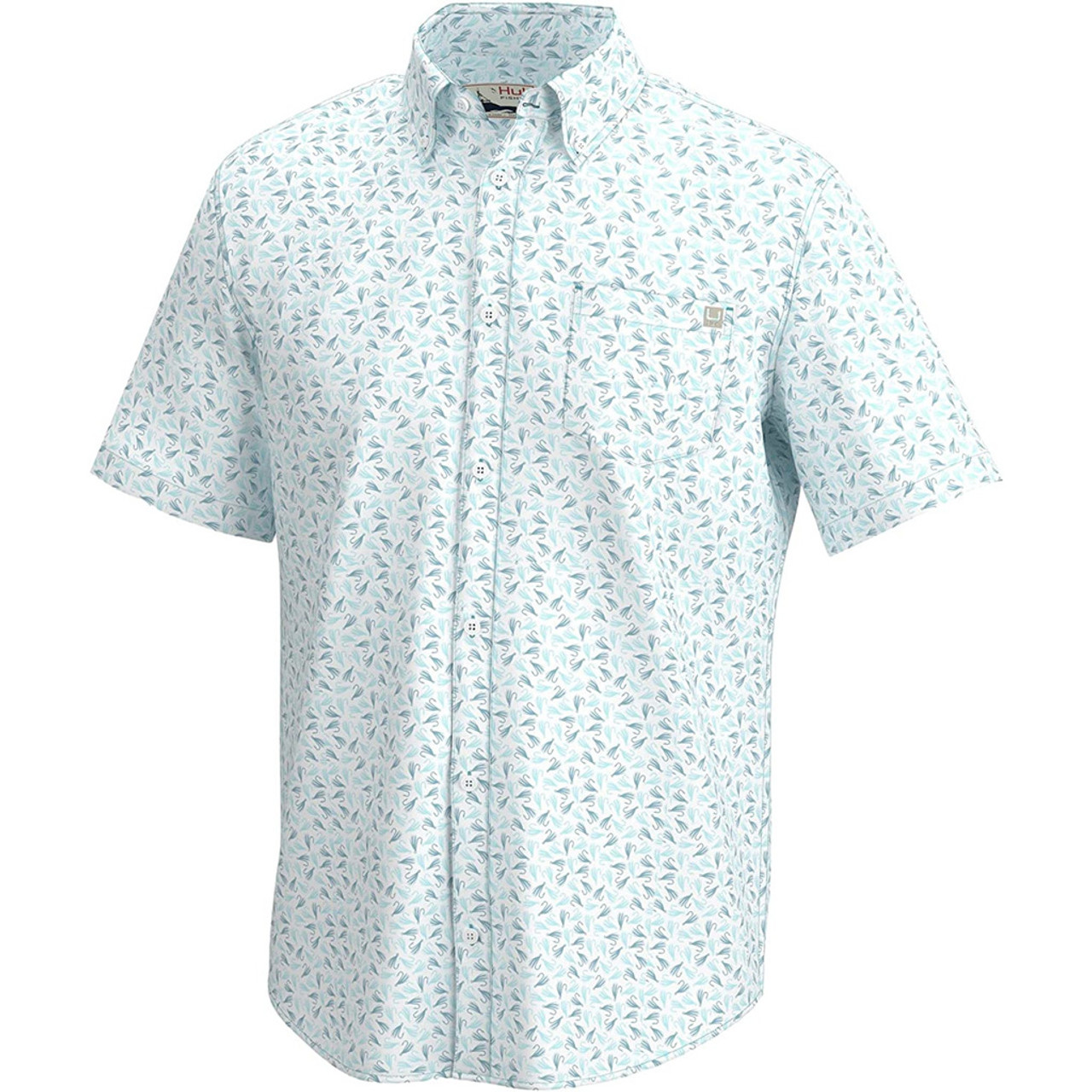 Huk Kona Jig Huk Shirt Ipanema Large