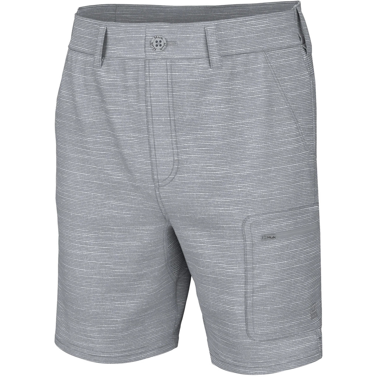 Huk Nxtlvl Rise Slub Short Harbor Mist