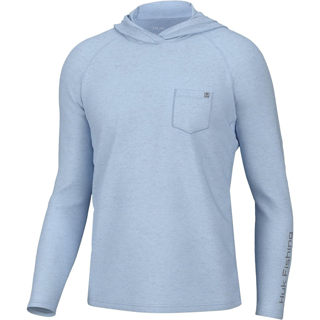 Huk Waypoint Hoodie Ice Water