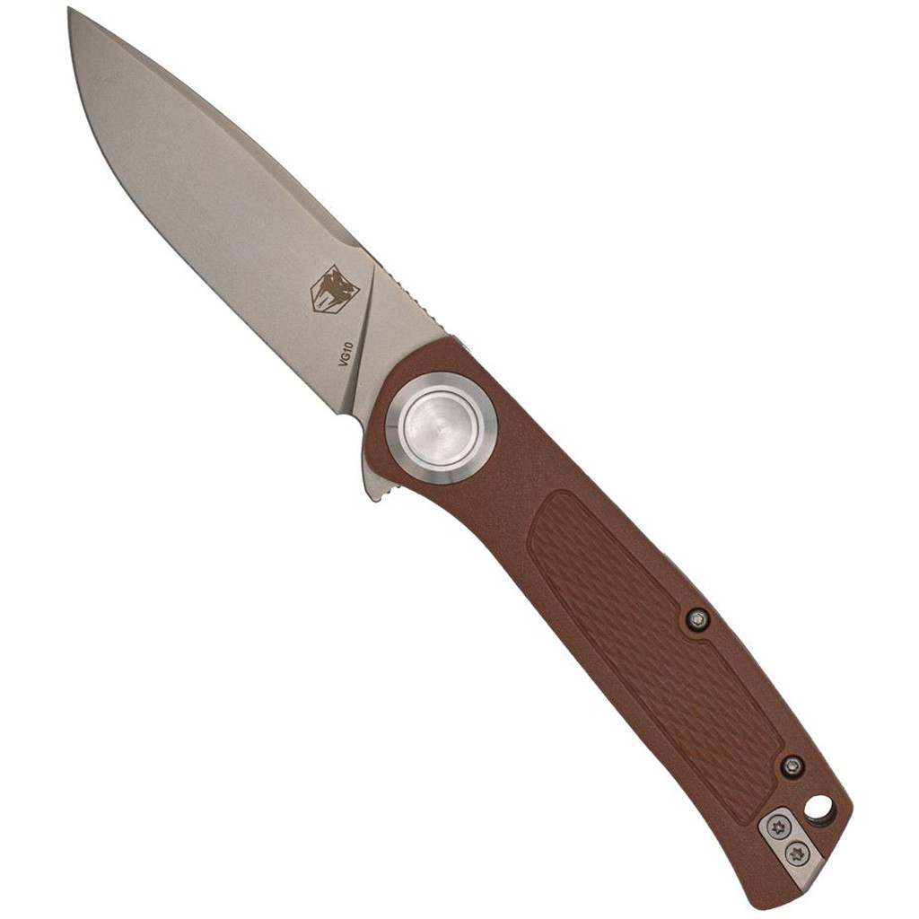 CobraTec EDC Scout Grivory Button Lock Folding Knife