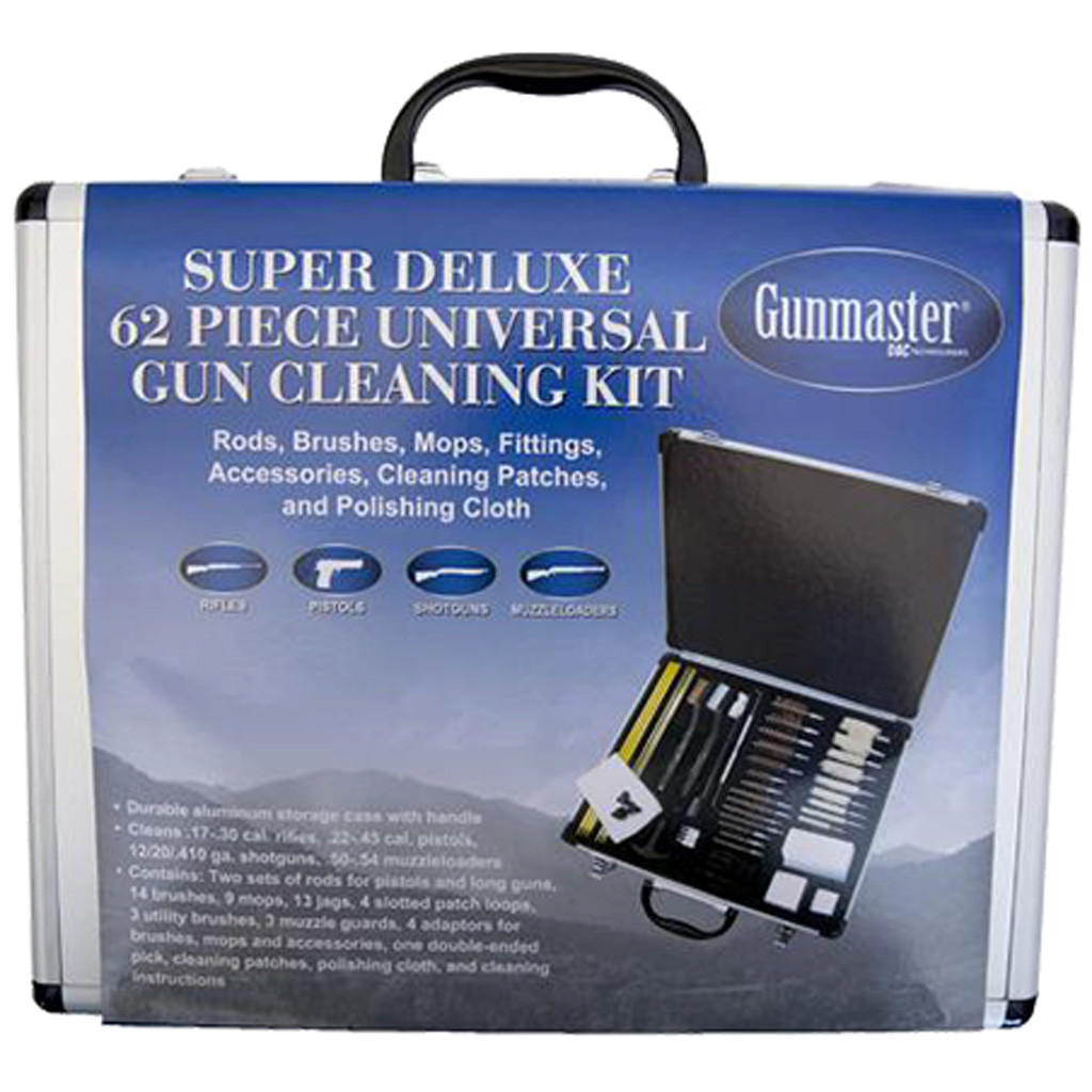 Gunmaster Super Deluxe Universal Gun Cleaning Kit 62 pc.