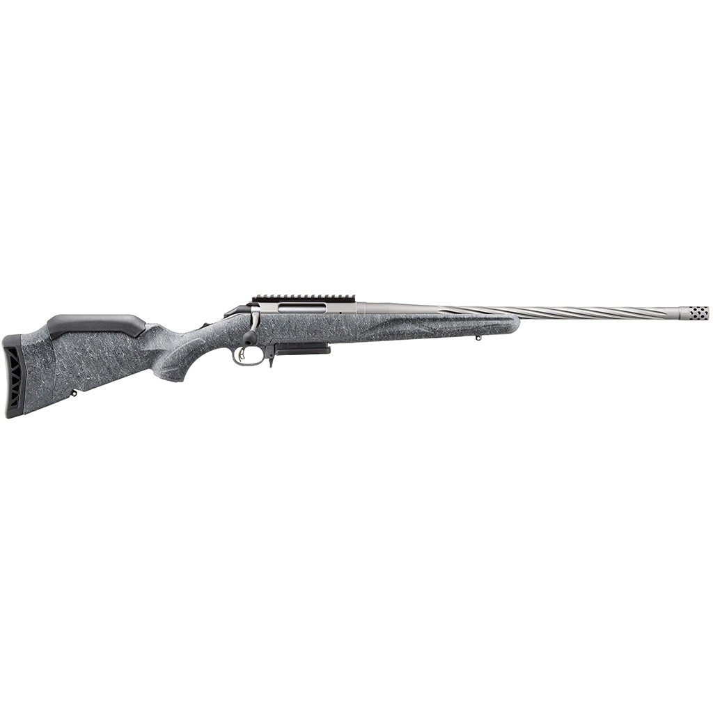 Ruger American Gen II Rifle 6.5 PRC 20in Barrel 3rd Gray Splatter Stock