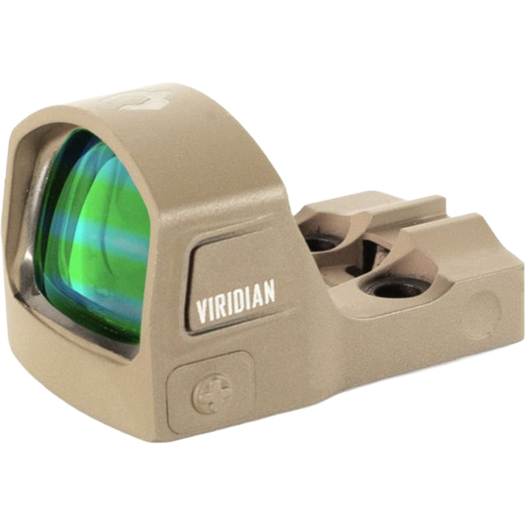 Viridian RFX15 Reflex Sight 1x17 Micro Green Dot SHIELD Mounting FDE