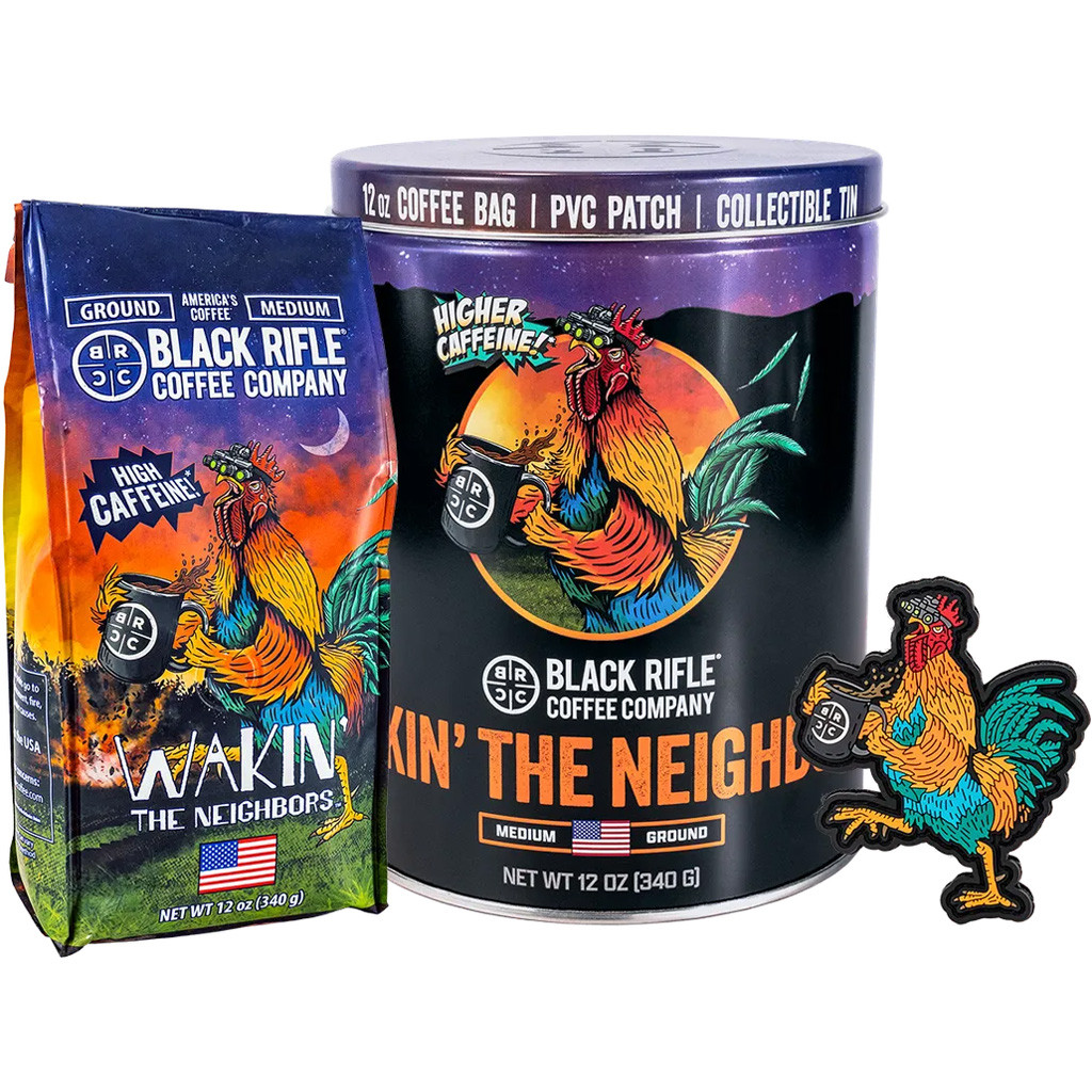Black Rifle Wakin the Neighbors Gift Bundle 12oz Ground