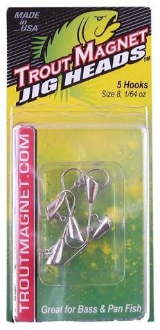 Leland Trout Magnet Hooks Silv 1/64oz
