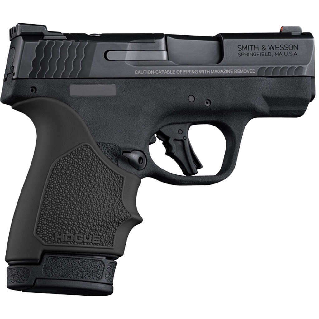 Hogue HandAll Beavertail Grip Sleeve S&W M&P 9 Shield Plus Black