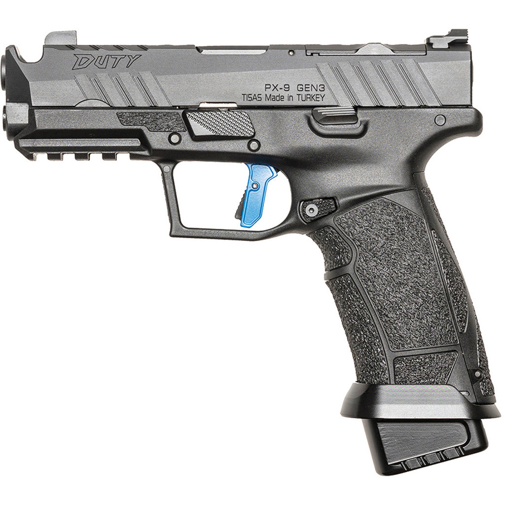 SDS Arms PX-9 2.0 Duty Comp Pistol 9mm 4.11 inch. BLK w/ alum magwell & OR 18/20rd