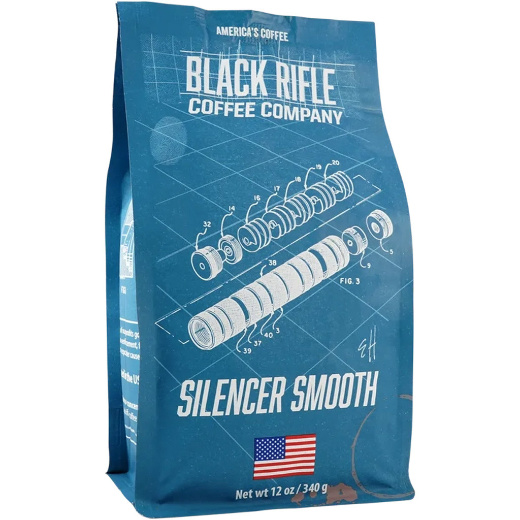 Black Rifle Silencer Smooth Coffee Whole Bean 12oz