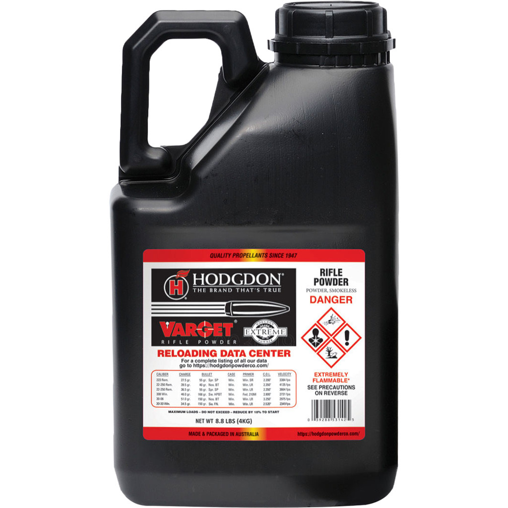 Hodgdon Varget Powder Extreme Rifle