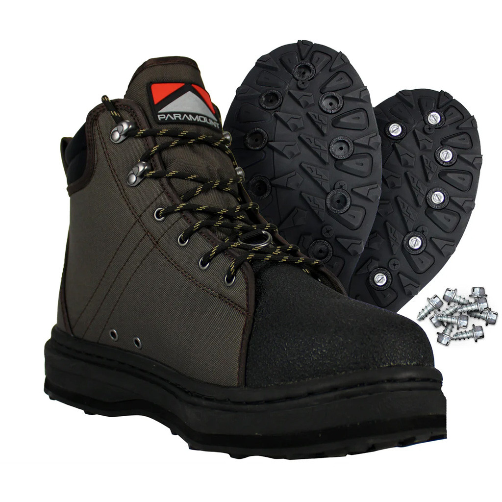 Paramount Stonefly Cleated Wading Boot Brown - 11