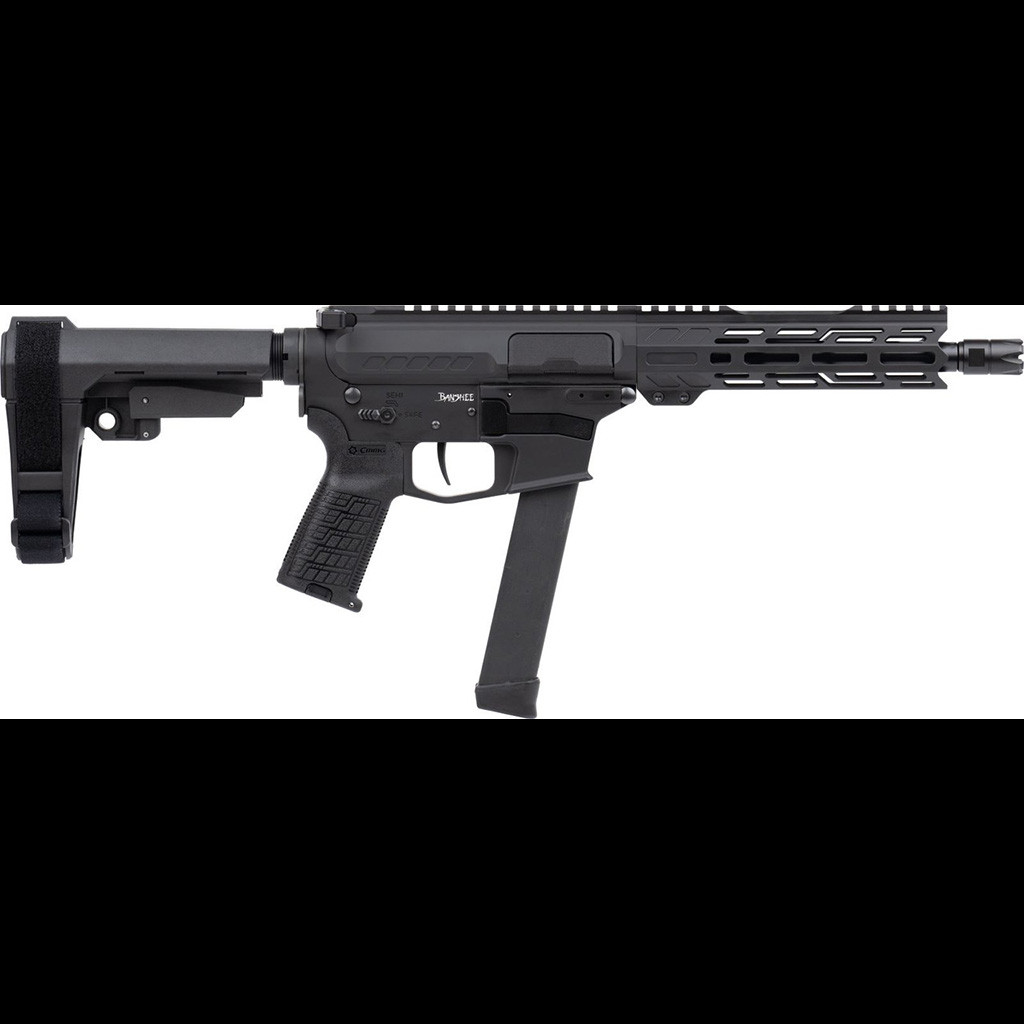 CMMG Banshee Pistol 9mm 8in Barrel 33rd Glock Magazine Black