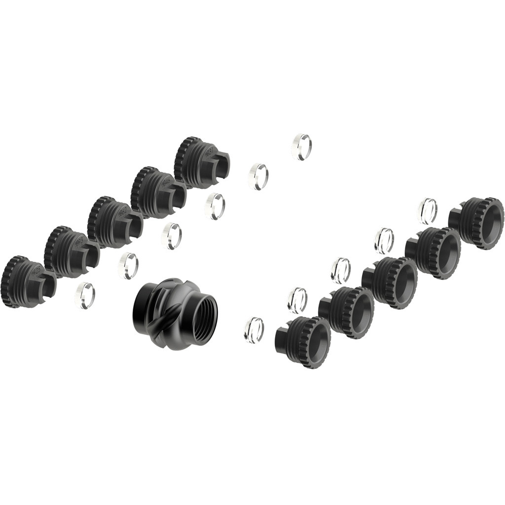 Specialty Deluxe Stack It Peep Kit Contains all 5 Apertures