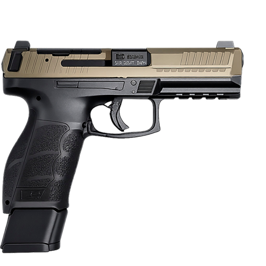 HK P1 VP9A1 X Pistol 9mm 4.09in Barrel 120rd Mag Midnight Bronze Slide