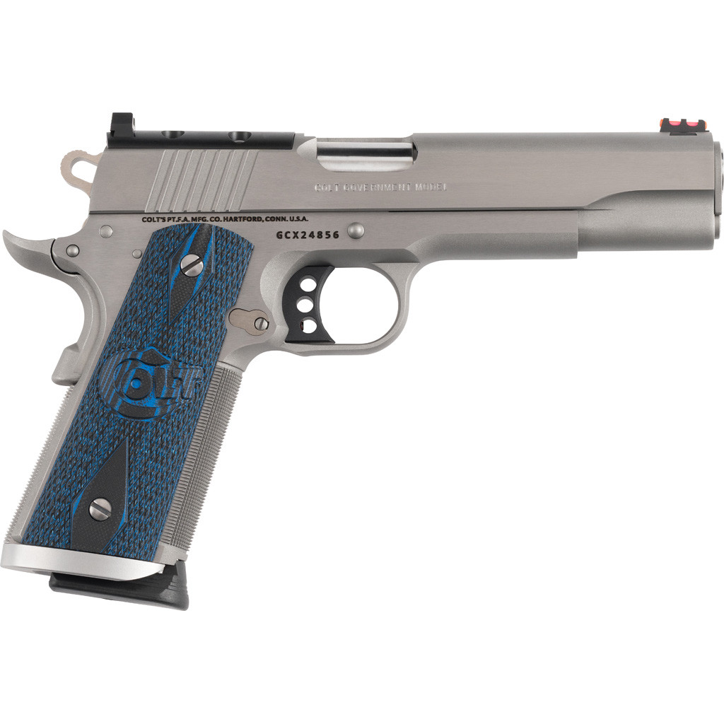 Colt 1911 Gold Cup Trophy OR Pistol 45 ACP 5 in. Stainless 8 rd.