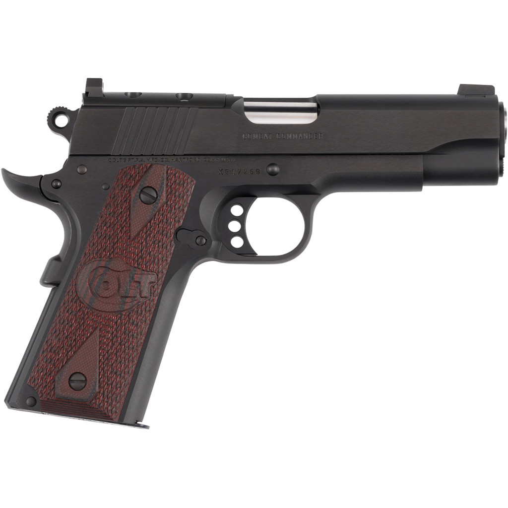 Colt 1911 Combat Commander OR Pistol 45 ACP 4.25 in. Blued 8 rd.
