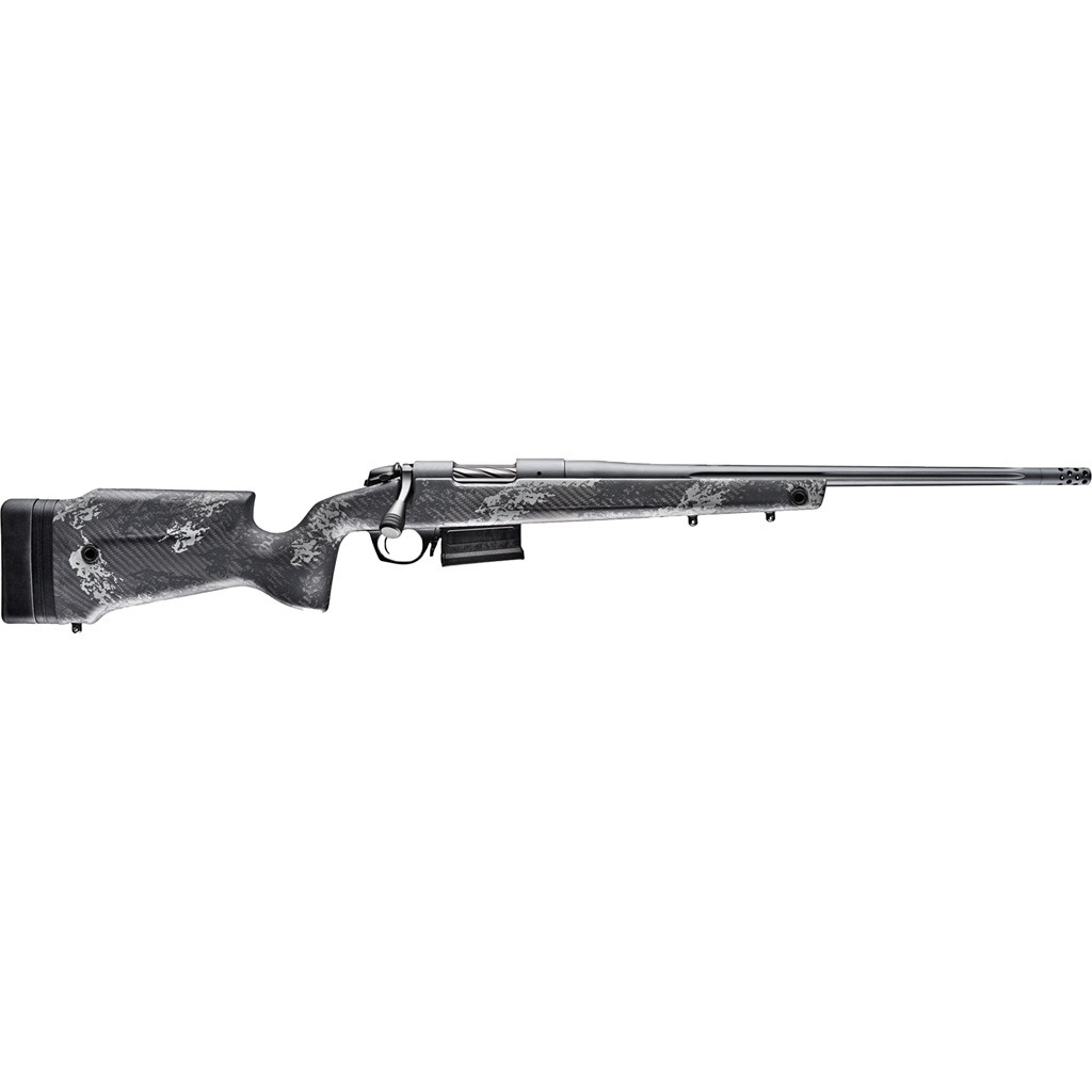 Bergara B-14 Crest Rifle 25 Creedmoor 20 in. BLK Carbon / Fluted Steel 5 rd