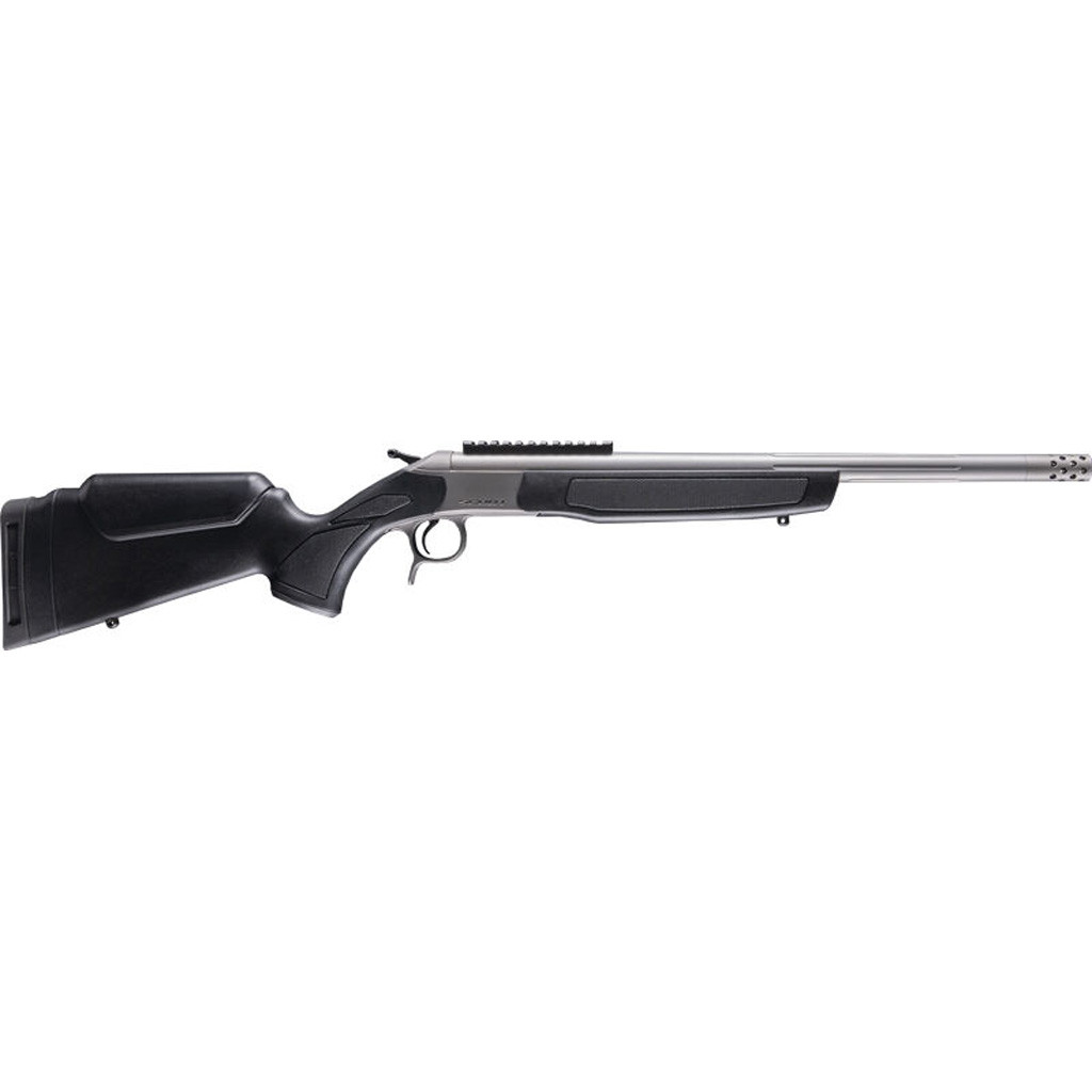 CVA Scout TD V3 Rifle 308 Win 20 in. Stainless/Black w/0MOA Rail