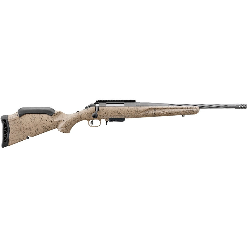 Ruger American Gen II Ranch Rifle 7.62x39 16.1 in. FDE Splatter