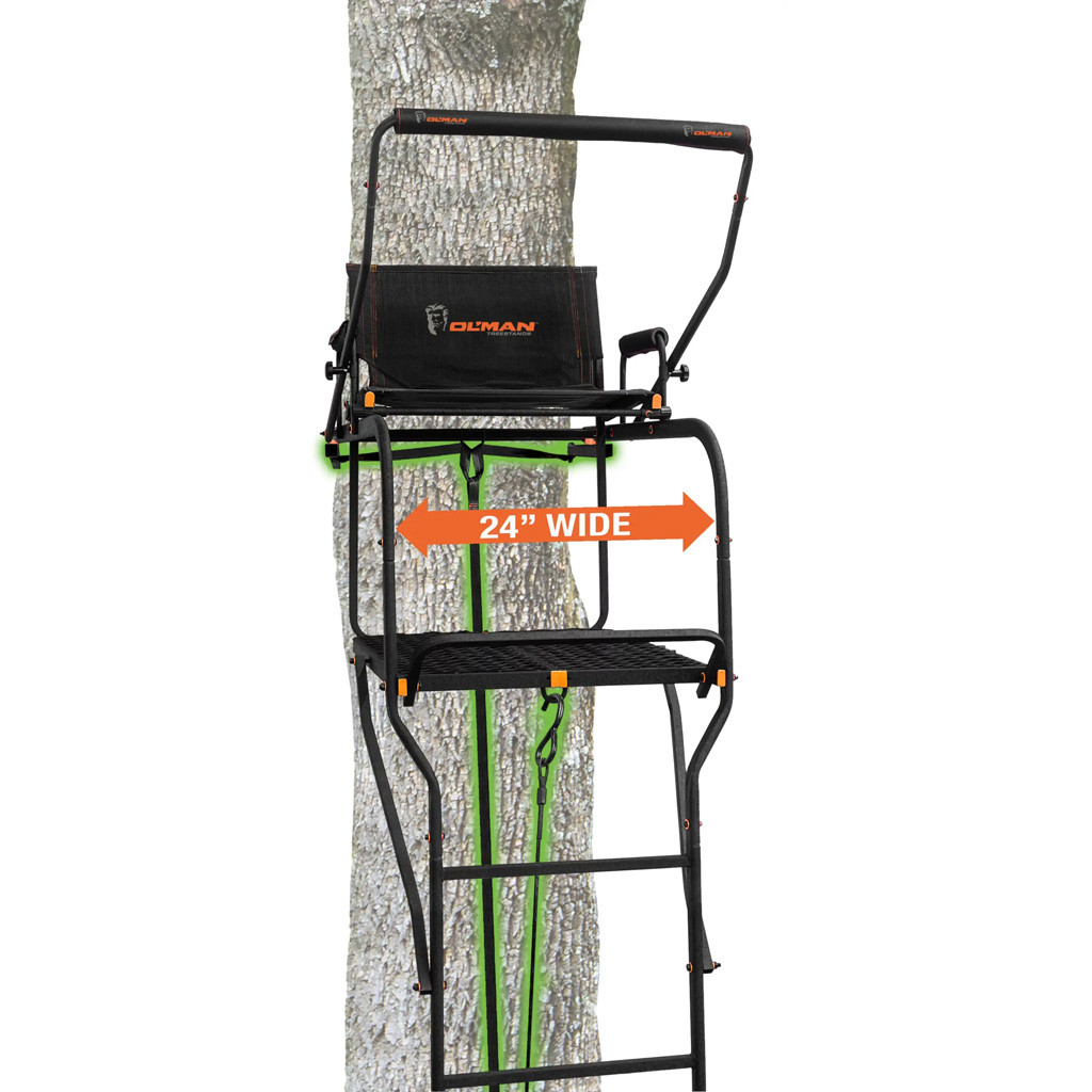 Ol' Man Final Shot 1.5 Man Ladder Stand 17 ft.