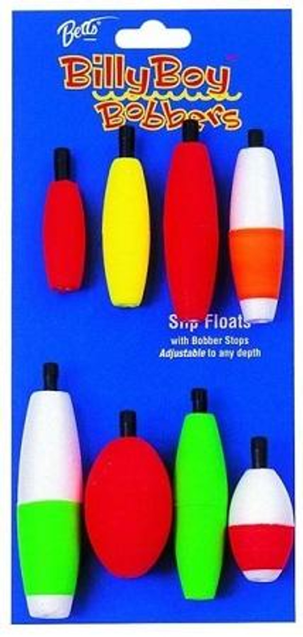 Betts Billy Boy Balsi Foam Bobbers Peg Float Assortment