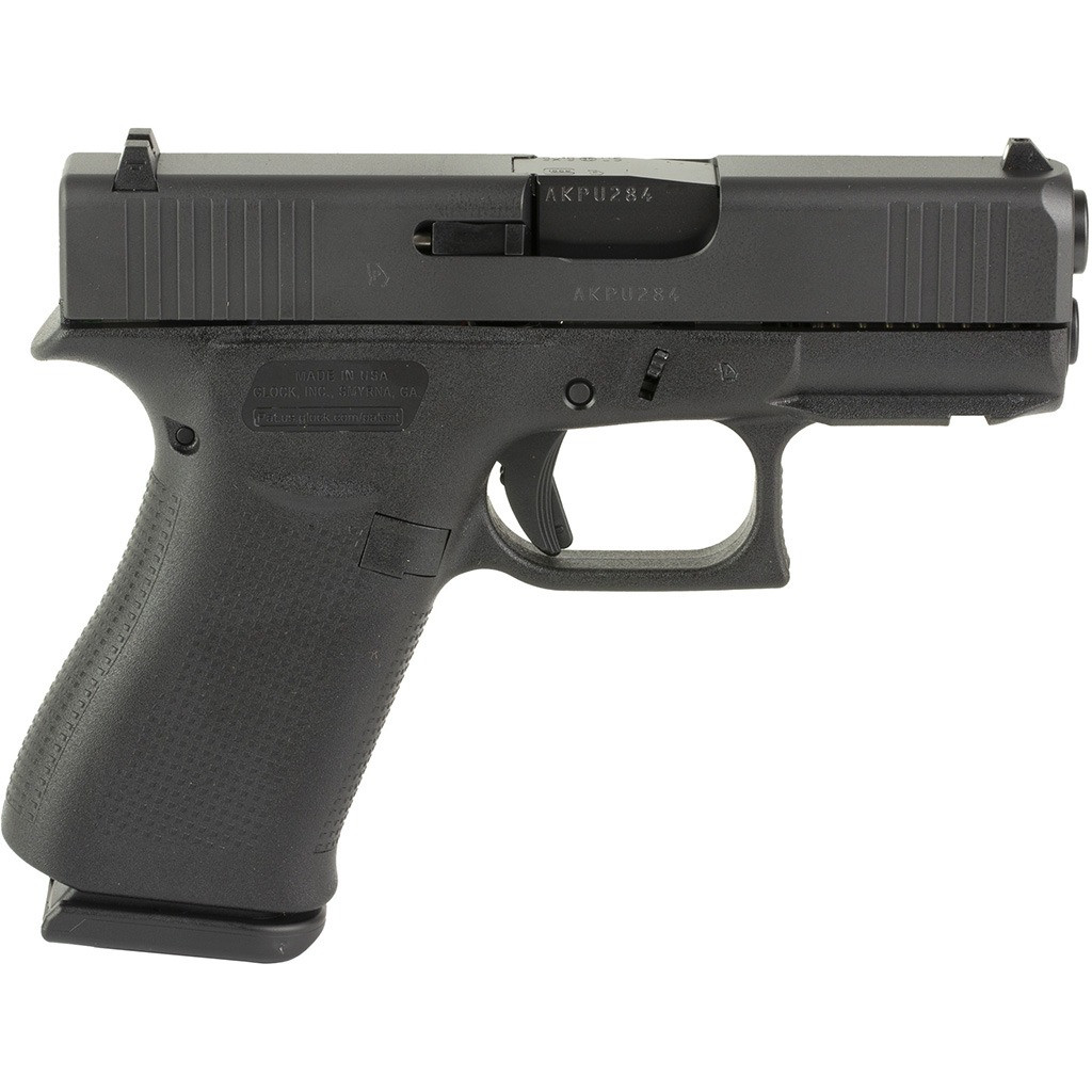 Glock 43X Pistol 9mm 3.41in Barrel 10rd Magazine Black
