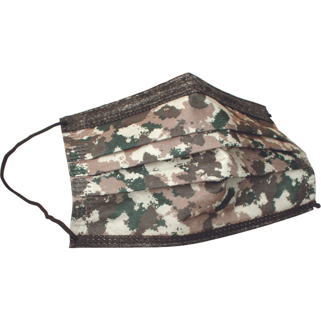 EM95 Face Mask Camo Clip Strip 12pk