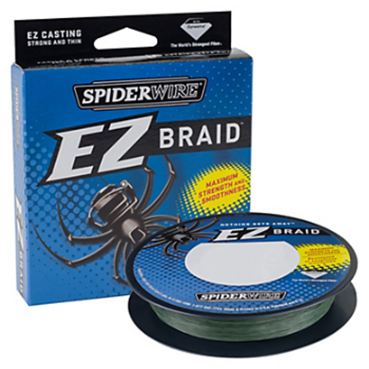  Spiderwire EZ Braid Fishing Line, 110 Yard, Moss