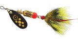 Mepps Black Fury In-Line 1/8 oz Dressed Treble Spinner