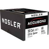 Nosler Accubond Bullets Spitzer Point 50 Pk.