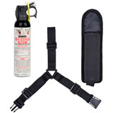 Sabre Frontiersman Bear Lion Spray Combo Chest Hlstr 9.2 Oz.