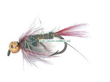 Jackson Nymph Fly Gold Ribbed Hares Ear Beadhead