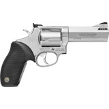 Taurus Tracker Model 44 Revolver 44 Rem Mag 4 in. Stainless 5 rd. Rubber Grips