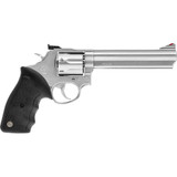 Taurus M66 Standard Revolver 357 Mag 7 Rd Stainless Frame/Black Grip 6 in.