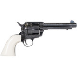 Pietta The Shootist Revolver 45 LC 5.5 in. Engraved Blued Ivory Grip