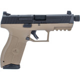 IWI MASADA Pistol with Threaded Barrel 9mm 4.6 in. FDE 17 rd. Night Sights