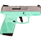 Taurus G2S Pistol 9mm 3.26 in. Cyan Stainless 7 rd.