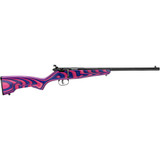 Savage Rascal Minimalist Rifle 22 LR 16 in. Pink/Purple RH