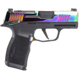 Sig Sauer P365X Rainbow Pistol 9mm 3.1in Barrel 12rd Magazine TI Color Slide