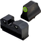 XS Sights R3D 2.0 Pistol Sights Green Glock Optic/Supp 17,19,22-24,26,27,31-36,38