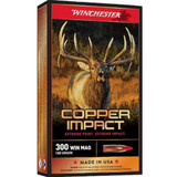 Winchester Copper Impact Rifle Ammo 300 Win. Mag. 180 gr. Copper Impact LF 20 rd.